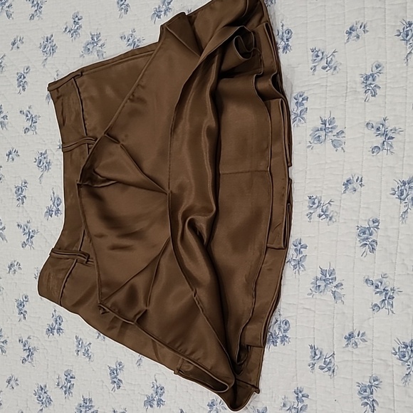 Vintage louis vuitton silk skirt with zipper and studs - Picture 6 of 6